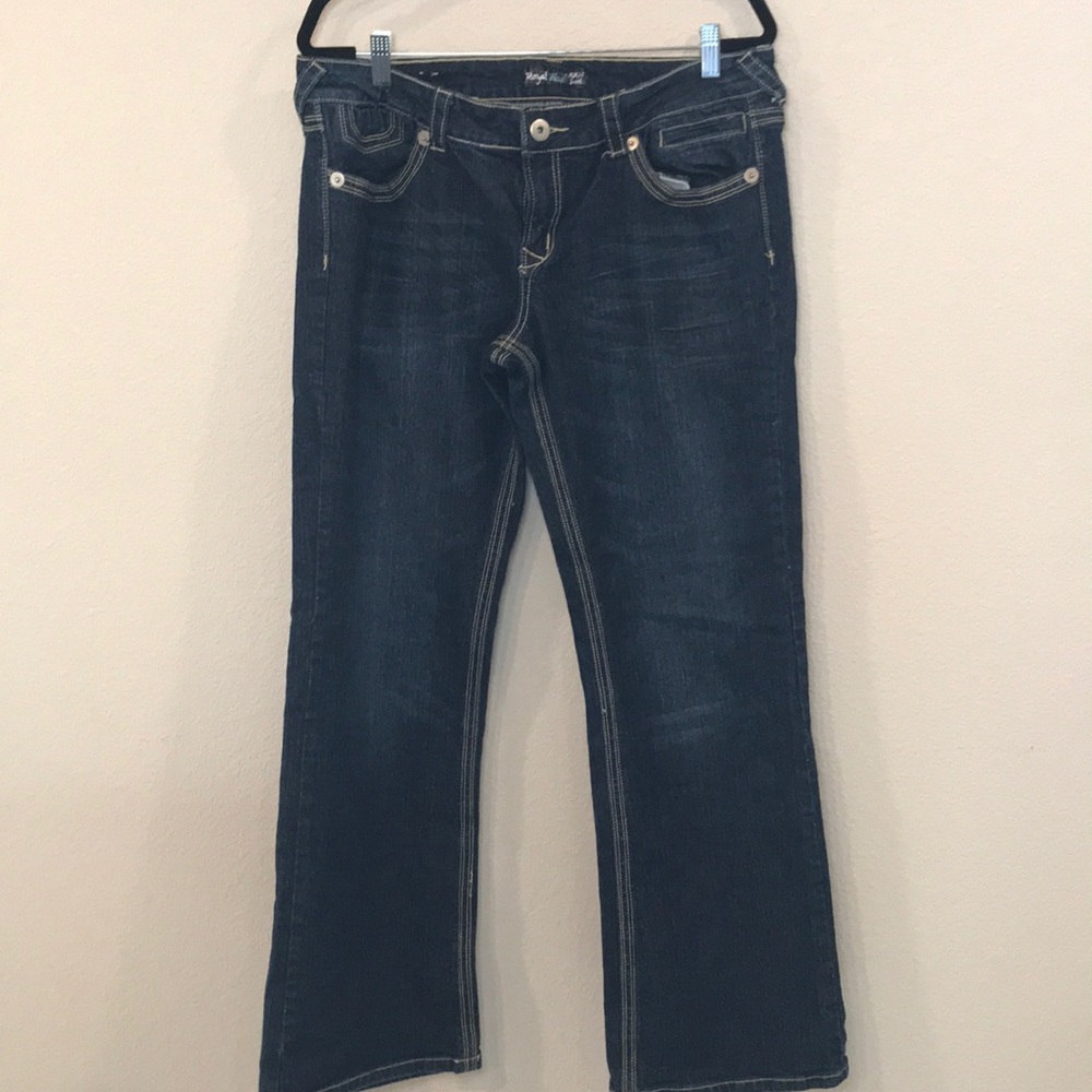 Royal Blue Juniors Denim Boot Cut Jeans 15 x 32